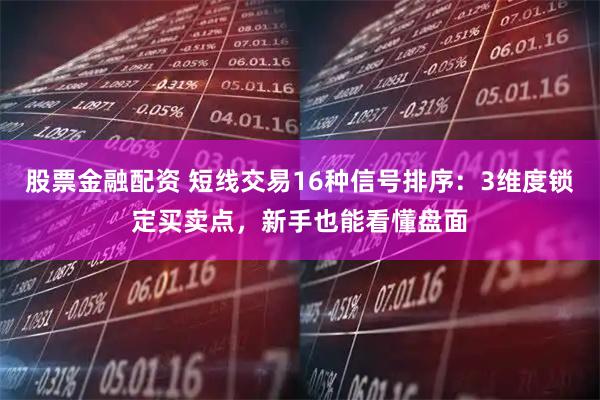 股票金融配资 短线交易16种信号排序：3维度锁定买卖点，新手也能看懂盘面